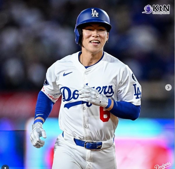 다저스 김혜성, MLB 리그 챔피언십시리즈도 26명 엔트리 포함  사진=2025 10.14  김혜성 인스타그램 갈무리 K trendy NEWS DB ⓒ케이 트렌디뉴스 무단전재 및 수집, 재배포금지