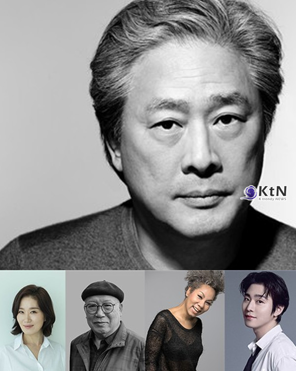 박찬욱 감독부터 안효섭까지…‘아름다운예술인상’ 세대 아우른 수상자 공개  사진=2025 10.14 신영균예술문화재단 박찬욱, 곽지숙, 황기성 회장, 인순이 안효섭  K trendy NEWS DB ⓒ케이 트렌디뉴스 무단전재 및 수집, 재배포금지 