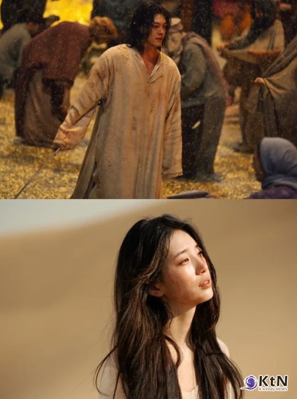 수지·김우빈 ‘다지니’, '다 이루어질지니’, 넷플릭스 비영어 시리즈 글로벌 1위+화제성 올킬  사진=2025 10.15  넷플릭스 K trendy NEWS DB ⓒ케이 트렌디뉴스 무단전재 및 수집, 재배포금지