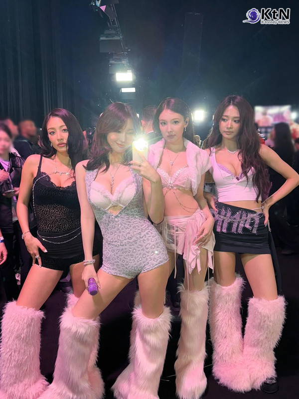 트와이스, 미국 빅토리아 시크릿 무대 장악…“K팝의 세계적 존재감” 사진=2025 10.16 billboard  인스타그램 갈무리 / 편집 K trendy NEWS DB ⓒ케이 트렌디뉴스 무단전재 및 수집, 재배포금지