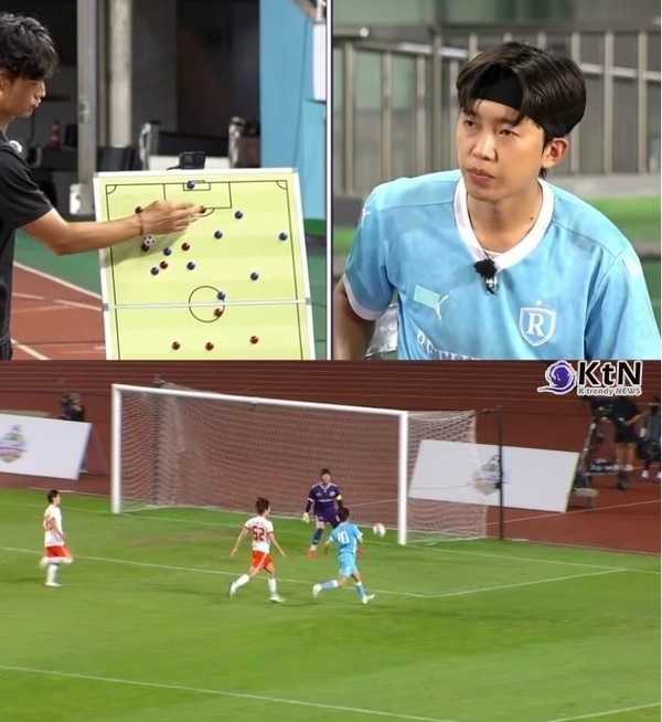 임영웅, ‘뭉찬4’서 다시 선수로 복귀…시무룩한 표정에 담긴 진심 사진=2025 10.19   '뭉쳐야 찬다4' 프리뷰 갈무리 [사진=JTBC] K trendy NEWS DB ⓒ케이 트렌디뉴스 무단전재 및 수집, 재배포금지