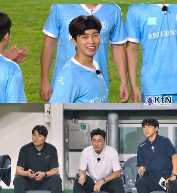 임영웅, ‘뭉찬4’서 다시 선수로 복귀…시무룩한 표정에 담긴 진심 사진=2025 10.19   '뭉쳐야 찬다4' 프리뷰 갈무리 [사진=JTBC] K trendy NEWS DB ⓒ케이 트렌디뉴스 무단전재 및 수집, 재배포금지