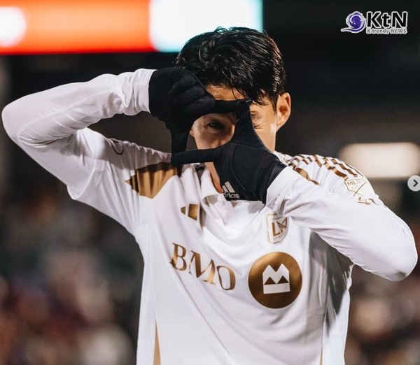 손흥민, 美 데뷔전 프리킥 ‘루브르급 골’…MLS 올해의 골 후보 선정  사진=2025 10.21 LA FC  인스타그램 갈무리  K trendy NEWS DB ⓒ케이 트렌디뉴스 무단전재 및 수집, 재배포금지
