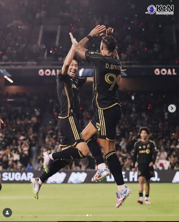 손흥민, 메시 제치고 MLS 올해의 골 수상‥아시아 선수 최초 사진=2025 10.28  LAFC  인스타그램 갈무리  (손흥민 1골 1도움·부앙가 해트트릭…)  K trendy NEWS DB ⓒ케이 트렌디뉴스 무단전재 및 수집, 재배포금지
