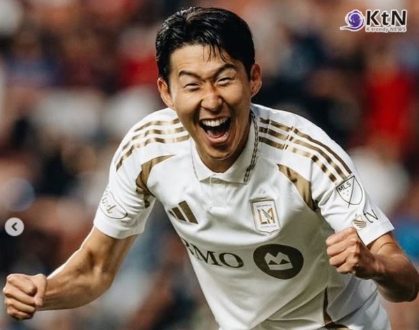손흥민, 메시 이어 MLS 최고 연봉자 TOP2 등극…아시아 역대 1위 사진=2025 10.30  LAFC K trendy NEWS DB ⓒ케이 트렌디뉴스 무단전재 및 수집, 재배포금지