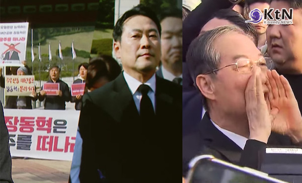 광주로 간 장동혁, 한덕수의 그림자를 밟다…보수의 진정성 시험대  사진=2025 11.07   MBC 영상 갈무리 K trendy NEWS DB ⓒ케이 트렌디뉴스 무단전재 및 수집, 재배포금지