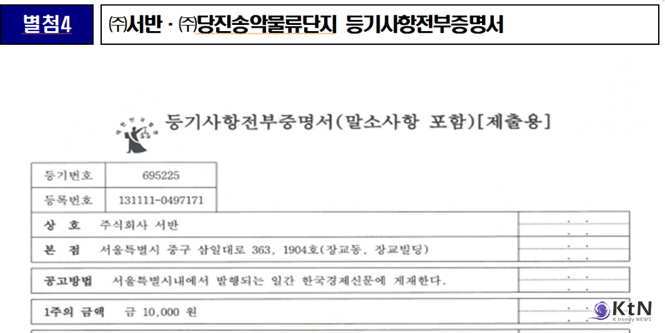 경일대의 땅, 누가 삼켰나. 사진=정을호 국회의원, K trendy NEWS DB ⓒ케이 트렌디뉴스 무단전재 및 수집, 재배포금지