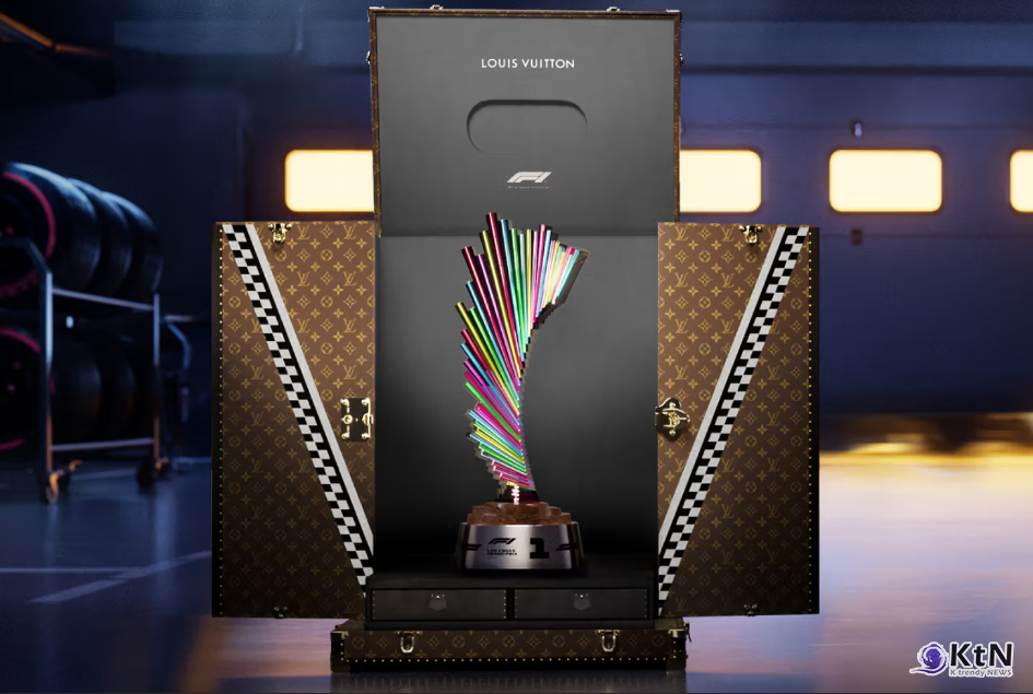 Louis Vuitton Unveils a Bespoke Trophy Trunk for the Formula 1 Las Vegas Grand Prix 2025. 사진=Louis Vuitton, K trendy NEWS DB ⓒ케이 트렌디뉴스 무단전재 및 수집, 재배포금지
