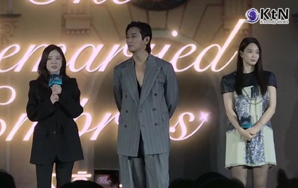 신민아·주지훈·이세영·이종석이 웹툰 신드롬 ‘재혼황후’를 원작으로 한 디즈니+ 시리즈를 통해 판타지 로맨스 대서사극의 새로운 장을 연다. 사진=2025 11.12   mbc  영상 갈무리 K trendy NEWS DB ⓒ케이 트렌디뉴스 무단전재 및 수집, 재배포금지