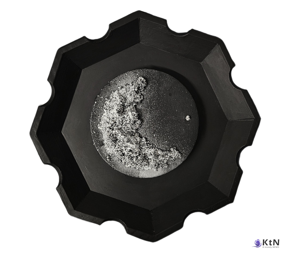 열두 달D 27.5cm Acrylic on Octagonal Korean Tray 2024. 사진=K trendy NEWS DB ⓒ케이 트렌디뉴스 무단전재 및 수집, 재배포금지