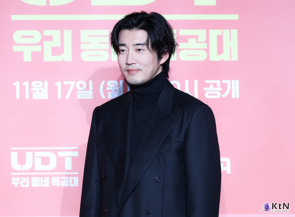 쿠팡플레이 지니TV 오리지널 시리즈 UDT 우리 동네 특공대 제작발표회, 윤계상 진선규 김지현 고규필 이정하 조웅 감독. 사진=K trendy NEWS DB ⓒ케이 트렌디뉴스 무단전재 및 수집, 재배포금지