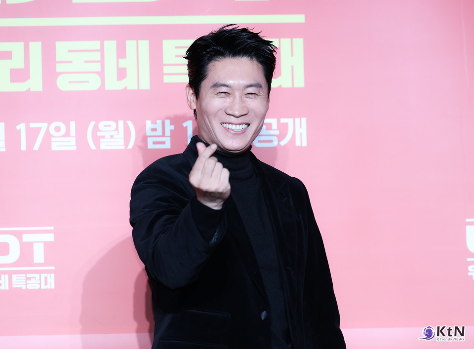 쿠팡플레이 지니TV 오리지널 시리즈 UDT 우리 동네 특공대 제작발표회, 윤계상 진선규 김지현 고규필 이정하 조웅 감독. 사진=K trendy NEWS DB ⓒ케이 트렌디뉴스 무단전재 및 수집, 재배포금지