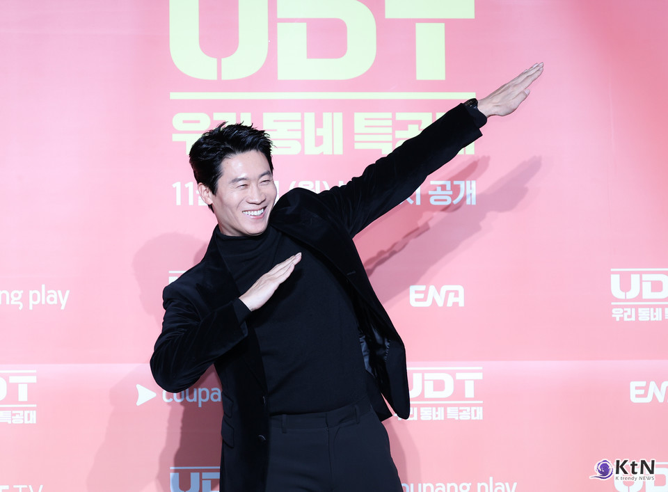 쿠팡플레이 지니TV 오리지널 시리즈 UDT 우리 동네 특공대 제작발표회, 윤계상 진선규 김지현 고규필 이정하 조웅 감독. 사진=K trendy NEWS DB ⓒ케이 트렌디뉴스 무단전재 및 수집, 재배포금지