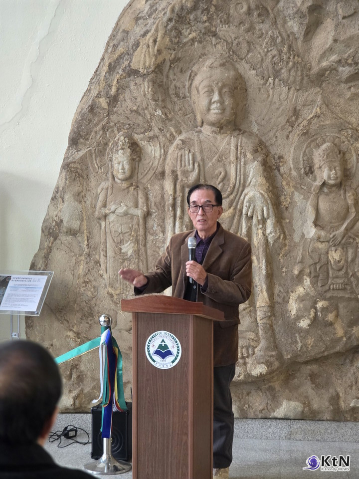 인장이라는 작은 사물이 묻는 거대한 질문. 한국문인인장박물관장, 이재인 경기대 명예교수. 사진= K trendy NEWS DB ⓒ케이 트렌디뉴스 무단전재 및 수집, 재배포금지