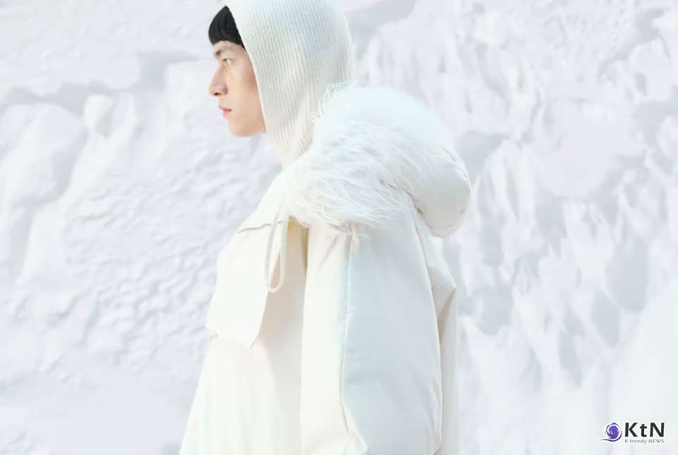Moncler and Jil Sander Unveil a Collection Inspired by Nature's Ethereal Beautyn.  사진=Moncler and JIL SANDER. K trendy NEWS DB ⓒ케이 트렌디뉴스 무단전재 및 수집, 재배포금지
