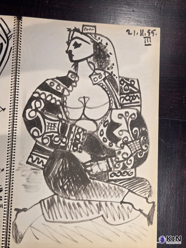 연극 '피카소의 남자'를 위한 피카소 작품. 사진=K trendy NEWS DB ⓒ케이 트렌디뉴스 무단전재 및 수집, 재배포금지