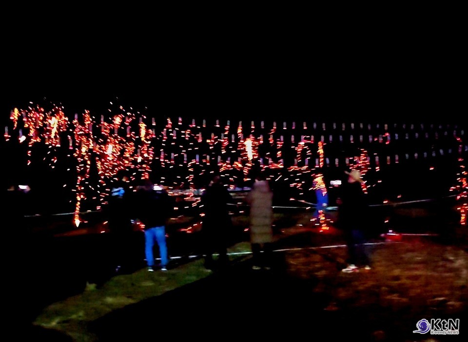 불꽃의 한국학, 하냥살이 낙화놀이. 사진=하냥살이 낙화놀이, K trendy NEWS DB ⓒ케이 트렌디뉴스 무단전재 및 수집, 재배포금지