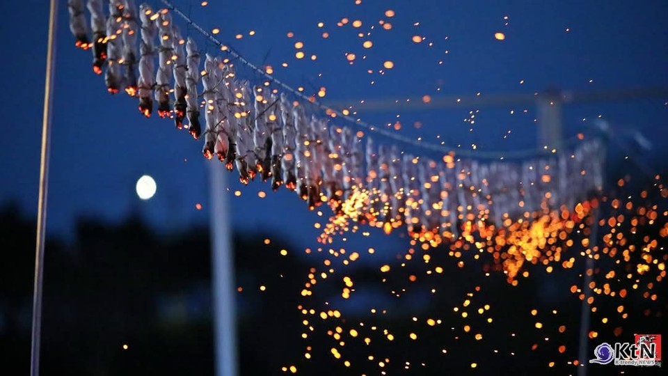 불꽃의 한국학, 하냥살이 낙화놀이. 사진=하냥살이 낙화놀이, K trendy NEWS DB ⓒ케이 트렌디뉴스 무단전재 및 수집, 재배포금지