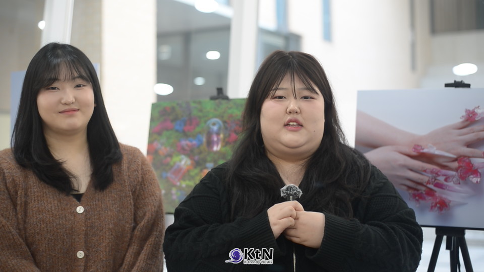 작업 과정에서 김서희와 김세림은 계획한 형태가 실제 구현될 때 일정한 차이를 만들어내는 순간을 반복적으로 경험했다.  /사진=김포대학교 뷰티아트과 김서희·김세림, 〈동화〉, 2025 K trendy NEWS DB ⓒ케이 트렌디뉴스 무단전재 및 수집, 재배포금지