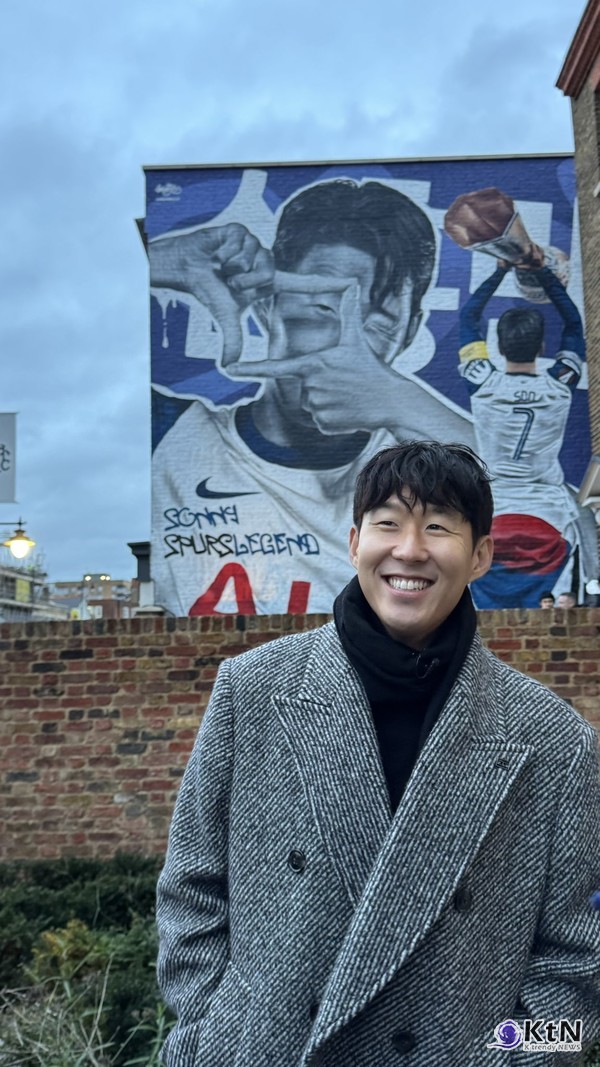 LAFC 이적 4개월 만에 토트넘 방문...손흥민 "언제나 함께"  사진=2025 12.10  spursofficial K trendy NEWS DB ⓒ케이 트렌디뉴스 무단전재 및 수집, 재배포금지
