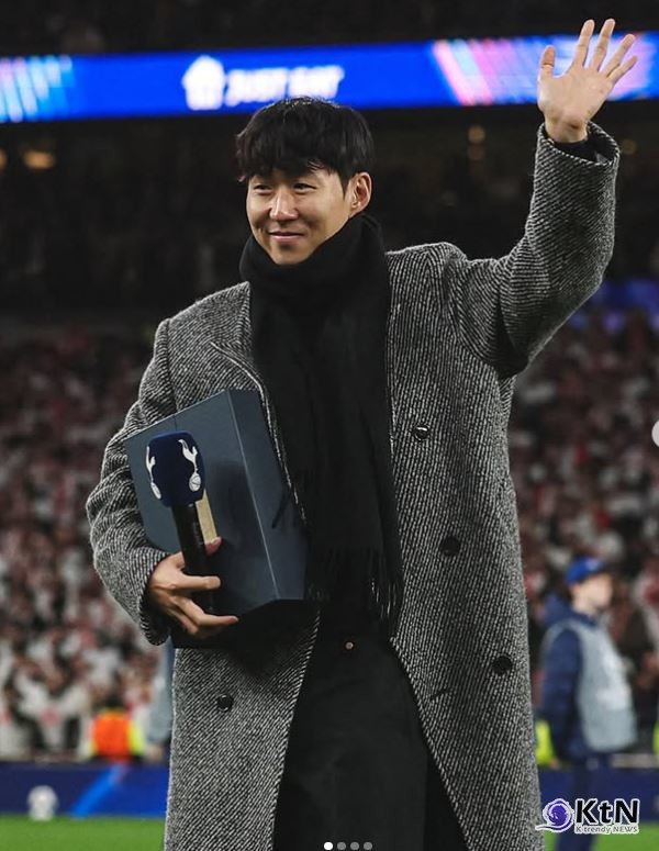 LAFC 이적 4개월 만에 토트넘 방문...손흥민 "언제나 함께"  사진=2025 12.10  spursofficial K trendy NEWS DB ⓒ케이 트렌디뉴스 무단전재 및 수집, 재배포금지
