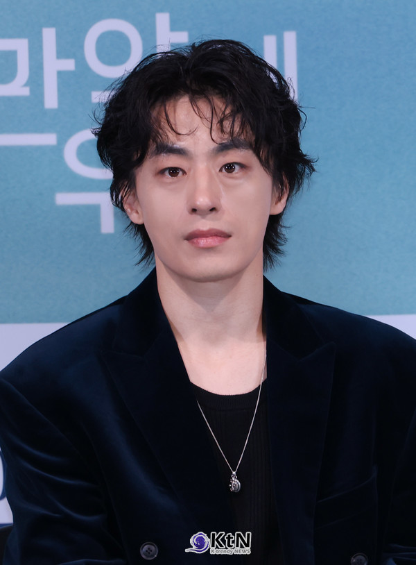 배우 구교환이 영화 '만약에 우리' 언론 배급 시사회 및 기자간담회에 참석했다. / K trendy NEWS DB. ⓒ케이 트렌디뉴스 무단전재 및 수집, 재배포금지.