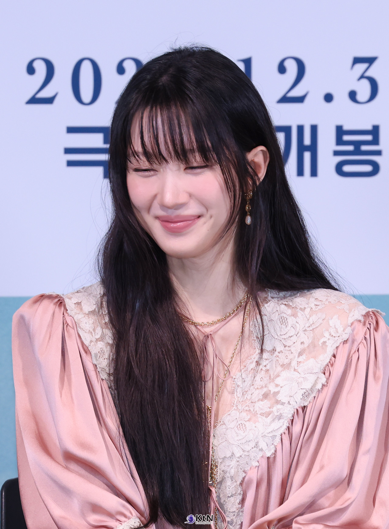 배우 문가영이 영화 '만약에 우리' 언론 배급 시사회 및 기자간담회에 참석했다. / K trendy NEWS DB. ⓒ케이 트렌디뉴스 무단전재 및 수집, 재배포금지.