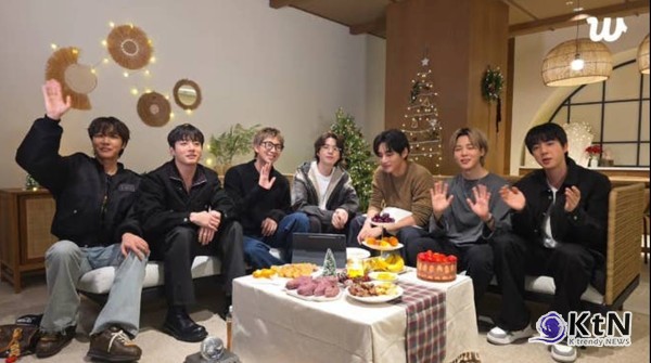 방탄소년단 내년 봄 컴백…신보 이후 월드투어 예정  사진=2025 12.22 위버스 갈무리   K trendy NEWS DB ⓒ케이 트렌디뉴스 무단전재 및 수집, 재배포금지