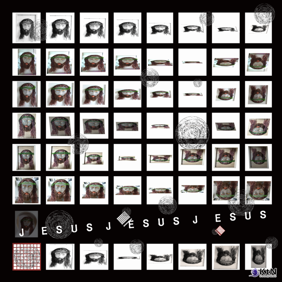 JESUS JESUS JESUS 디지털 아트, 작가 Michael PARK. 사진=K trendy NEWS DB ⓒ케이 트렌디뉴스 무단전재 및 수집, 재배포금지