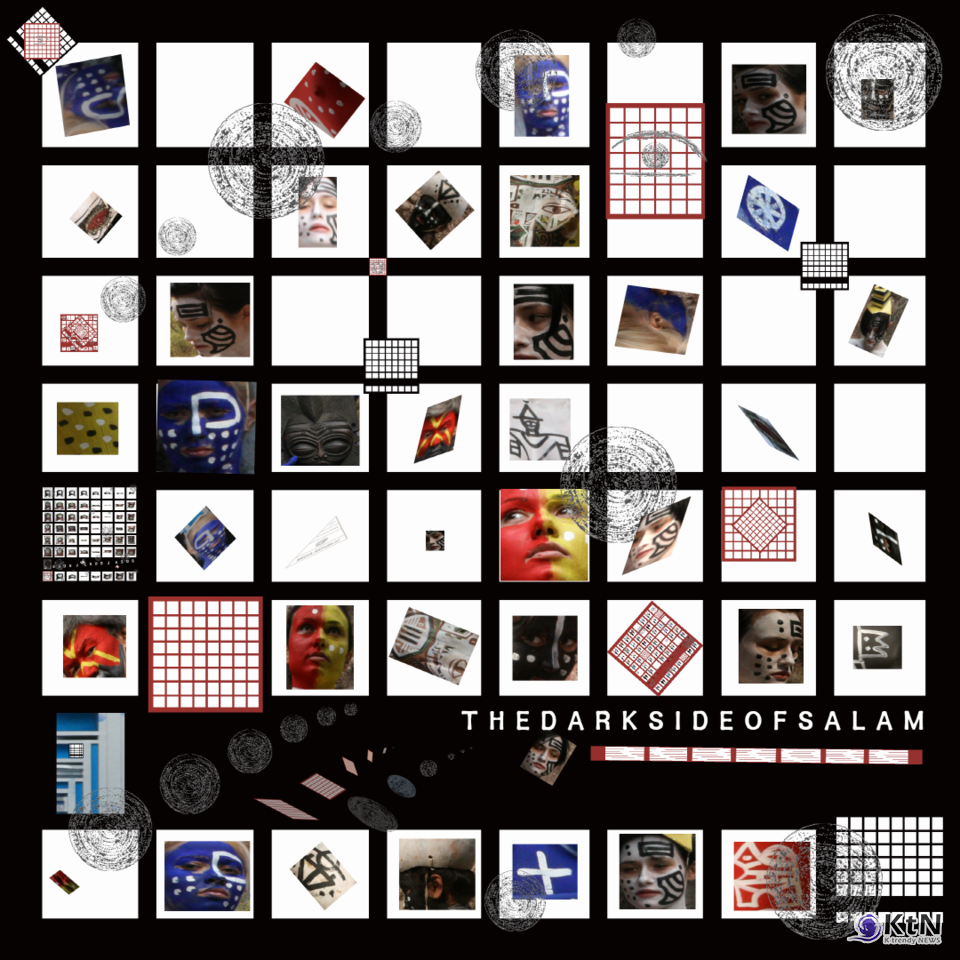 디지털 아트 THE DARK SIDE OF THE SALAM, 작가 Michael PARK. 사진=K trendy NEWS DB ⓒ케이 트렌디뉴스 무단전재 및 수집, 재배포금지
