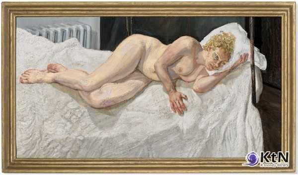 Lucian Freud, Ria, Naked Portrait (2006-07)/사진=Christie's, K trendy NEWS DB ⓒ케이 트렌디뉴스 무단전재 및 수집, 재배포금지