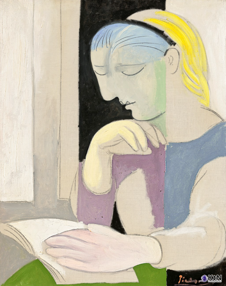 PABLO PICASSO (1881-1973)La Lecture (Marie-Thérèse) 사진=christie's