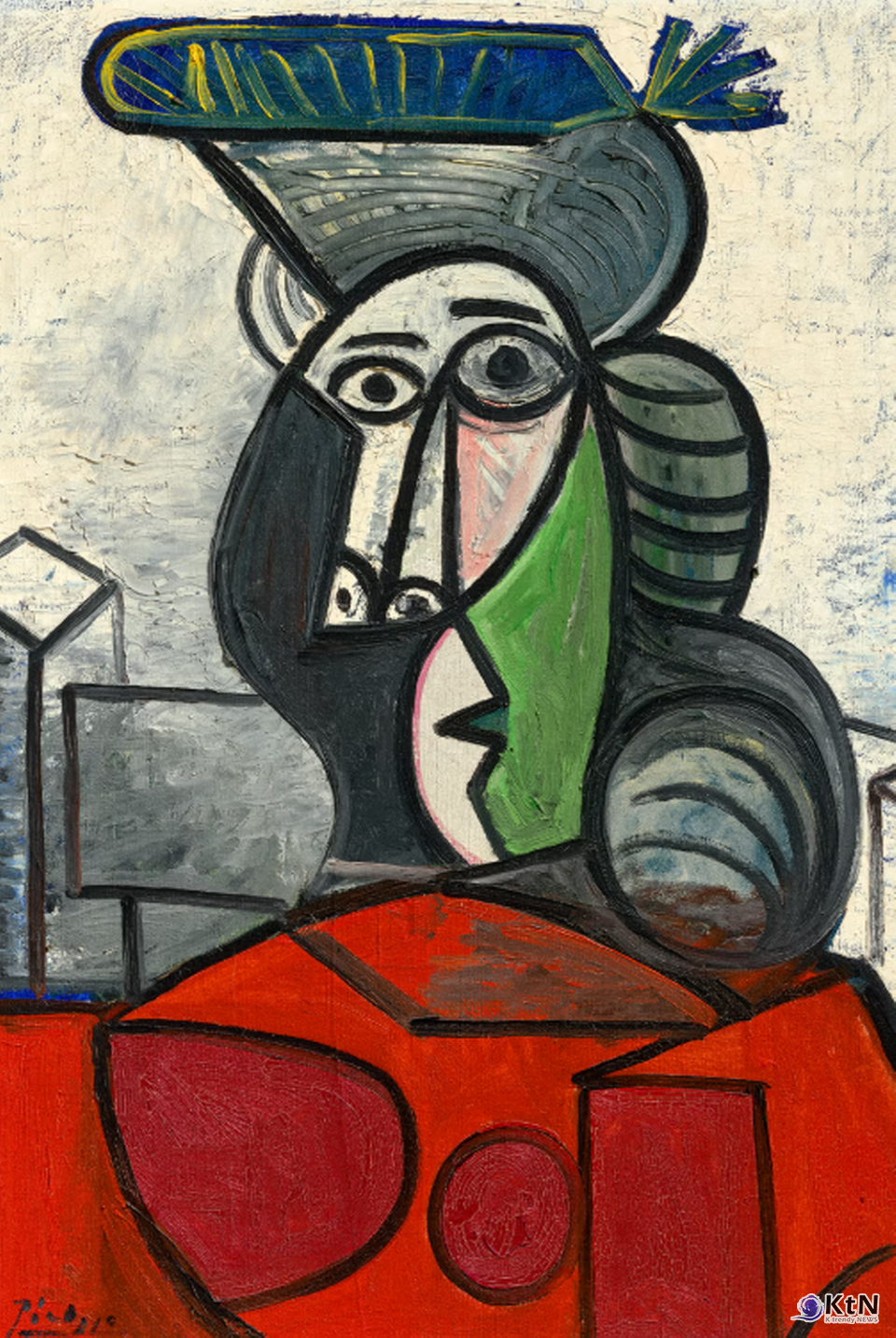 Picasso's 'Buste de Femme' 사진=Christie's, K trendy NEWS DB ⓒ케이 트렌디뉴스 무단전재 및 수집, 재배포금지