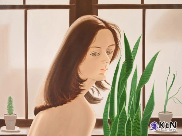 Alex Katz, Joan (1974). 팝아트는 20세기 중반, 예술과 대중문화를 융합하여 새로운 미술적 언어를 창조한 중요한 예술 운동이다./사진= Sotheby's, K trendy NEWS DB ⓒ케이 트렌디뉴스 무단전재 및 수집, 재배포금지