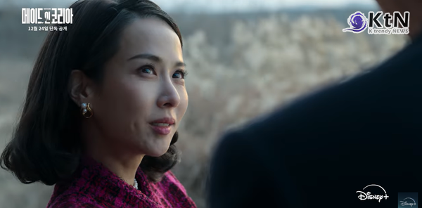  ‘메이드 인 코리아’는 우민호 감독이 연출한 1970년대 배경의 시대극으로, 국가를 수익 모델로 삼는 백기태(현빈)와 그를 추적하는 검사 장건영(정우성)의 대립을 그린다. 우도환·조여정·서은수 등 다양한 배우진이 합류했으며, ‘비즈니스맨’ 예고편을 통해 액션·감정 연기가 공개돼 화제를 모았다. 시즌 1은 12월 24일부터 순차 공개되며 시즌 2 제작도 확정됐다.  사진=2025 11.12    디즈니+ 캡처 / 편집  K trendy NEWS DB ⓒ케이 트렌디뉴스 무단전재 및 수집, 재배포금지