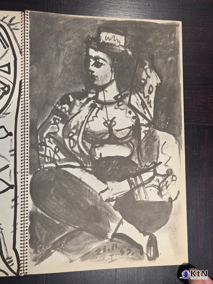 Picasso SKETCHBOOK 최초 공개 예정, 에스티에스그룹 & 꾸바아트센터. 사진=에스티에스그룹 & 꾸바아트센터, K trendy NEWS DB ⓒ케이 트렌디뉴스 무단전재 및 수집, 재배포금지