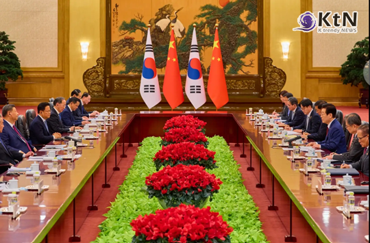 이재명·시진핑 정상회담…한중 관계 전면 복원 선언  사진=2026. 01.05  ktv 이매진  K trendy NEWS DB ⓒ케이 트렌디뉴스 무단전재 및 수집, 재배포금지