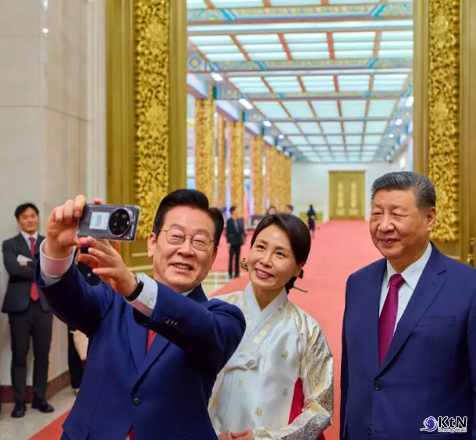 이재명 대통령, 한중 관계의 재가동. 사진=KTV 이매진, K trendy NEWS DB ⓒ케이 트렌디뉴스 무단전재 및 수집, 재배포금지