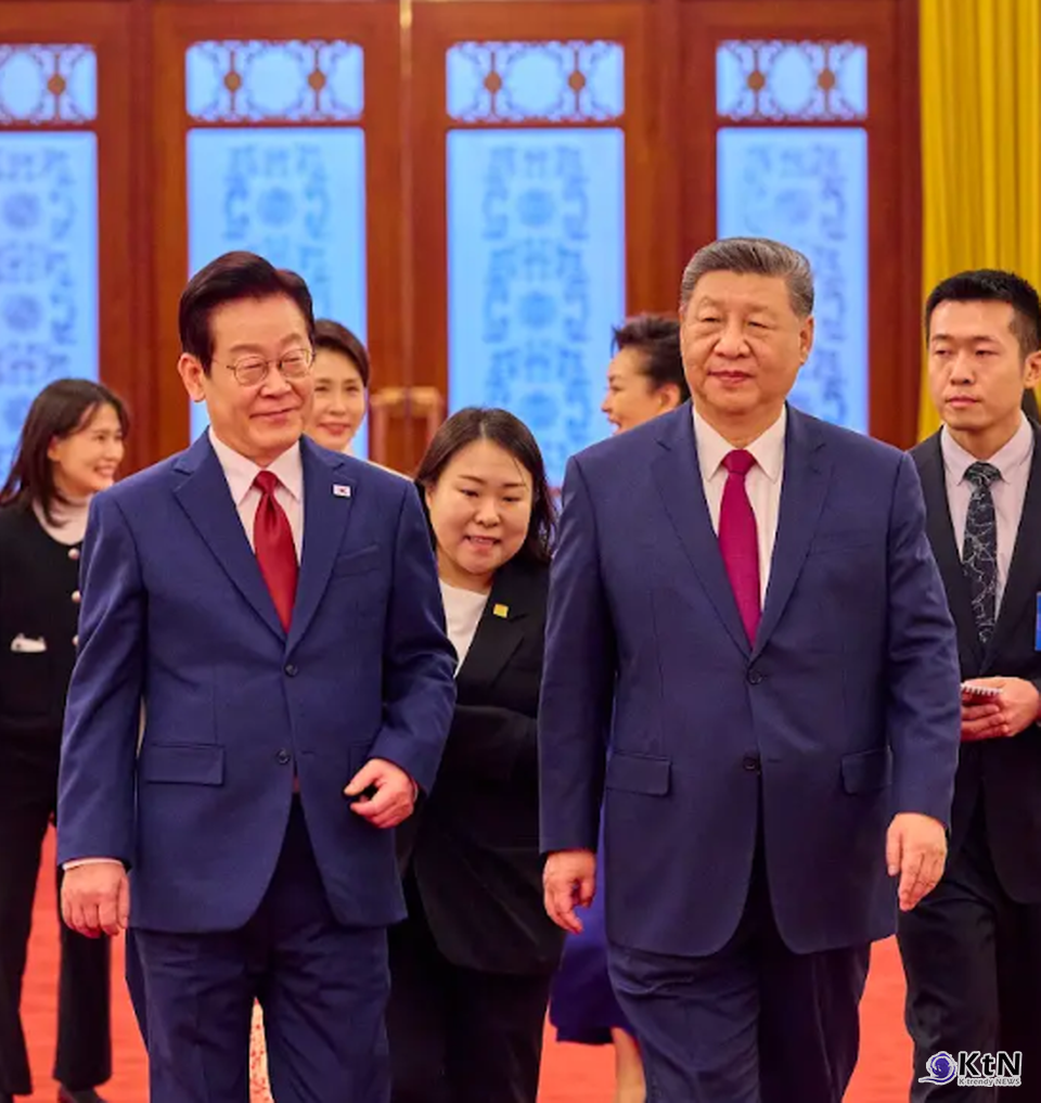 이재명 대통령, 한중 관계의 재가동. 사진=KTV 이매진, K trendy NEWS DB ⓒ케이 트렌디뉴스 무단전재 및 수집, 재배포금지