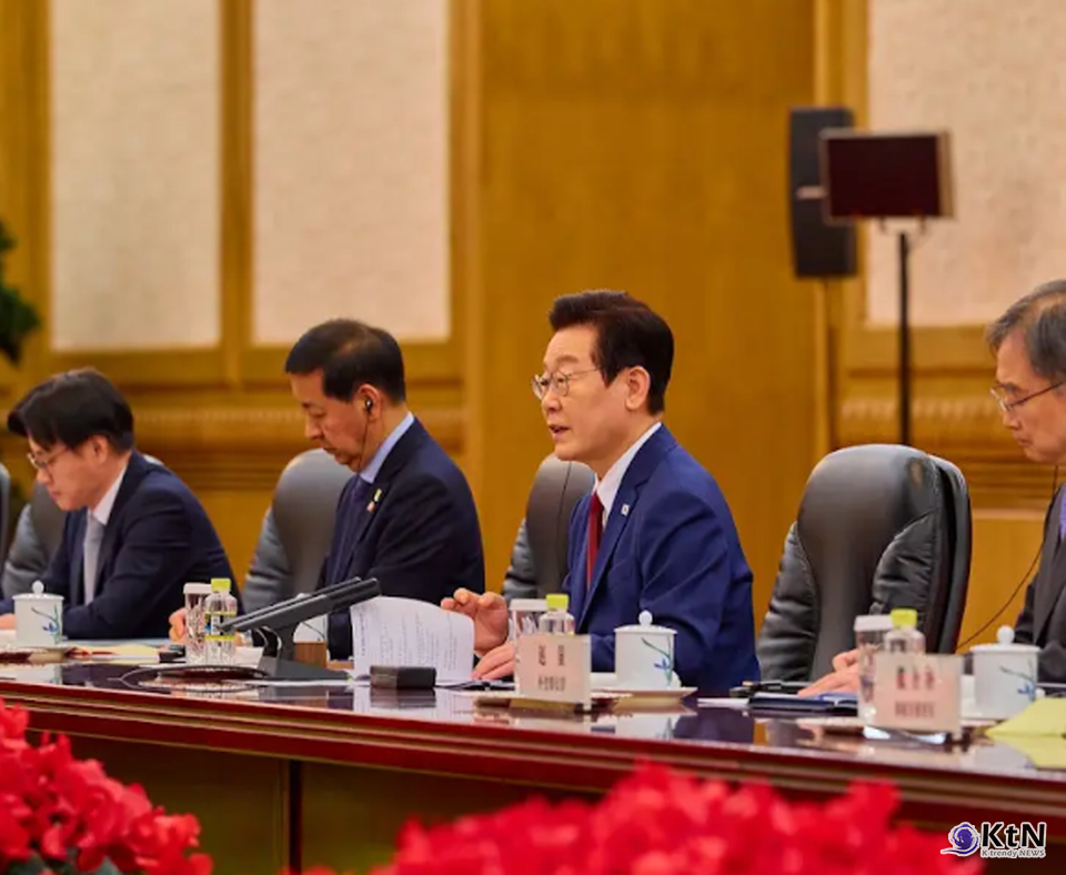 이재명 대통령, 한중 관계의 재가동. 사진=KTV 이매진, K trendy NEWS DB ⓒ케이 트렌디뉴스 무단전재 및 수집, 재배포금지