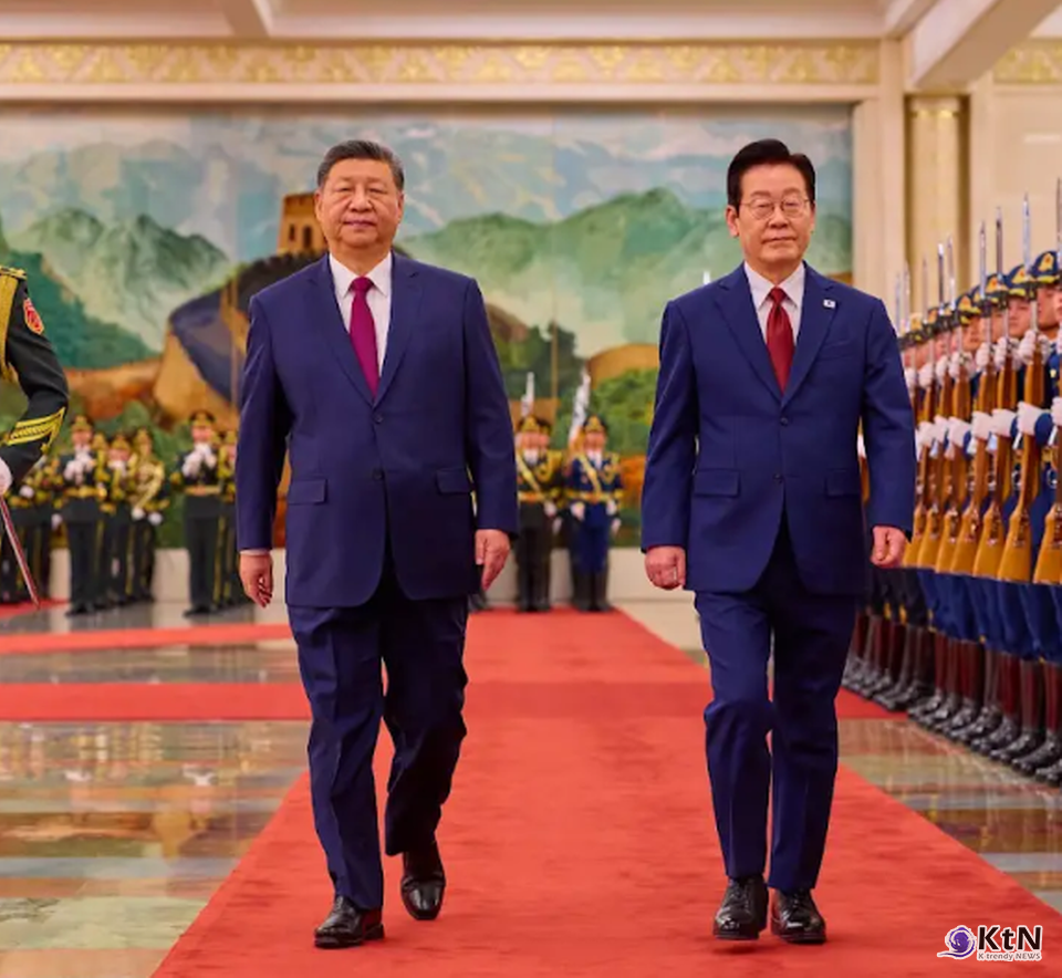 이재명 대통령, 한중 관계의 재가동. 사진=KTV 이매진, K trendy NEWS DB ⓒ케이 트렌디뉴스 무단전재 및 수집, 재배포금지