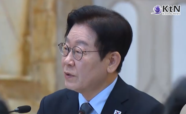 이 대통령 "한한령 해제 단계적으로 이뤄질 것... 서해구조물 옮기게 될 것"  사진=2026. 01.07 MBC 뉴스 영상 갈무리   K trendy NEWS DB ⓒ케이 트렌디뉴스 무단전재 및 수집, 재배포금지