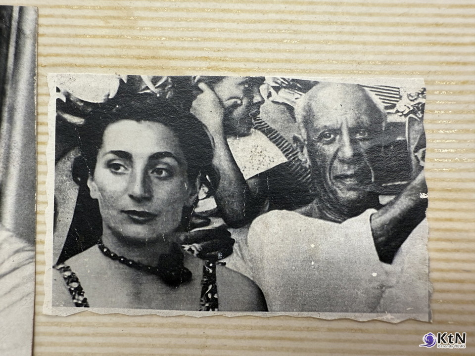 피카소 & 자클린. 사진=에스티에스그룹 & 꾸바아트센터, K trendy NEWS DB ⓒ케이 트렌디뉴스 무단전재 및 수집, 재배포금지