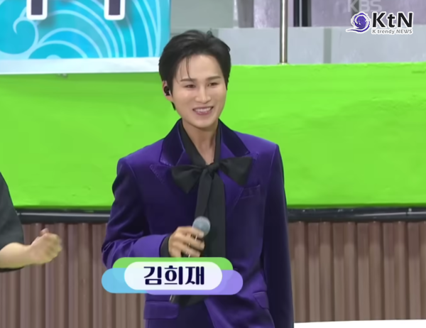 '등장만으로도 치명적' 김희재, 전국노래자랑서 넘치는 끼·감성 폭발  사진=2026. 01.19   18일 방송된 KBS 1TV  전국노래자랑 K trendy NEWS DB ⓒ케이 트렌디뉴스 무단전재 및 수집, 재배포금지