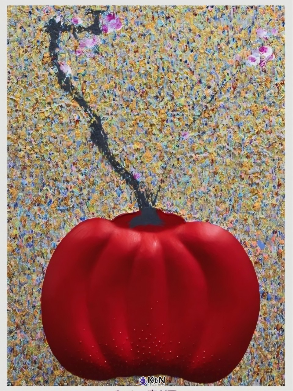 사진=홍형표 作 인생의 관계성/53.0X72.7cm(20호) Mixed-media on canvas 2025. K trendy NEWS DB ⓒ케이 트렌디뉴스 무단전재 및 수집, 재배포금지