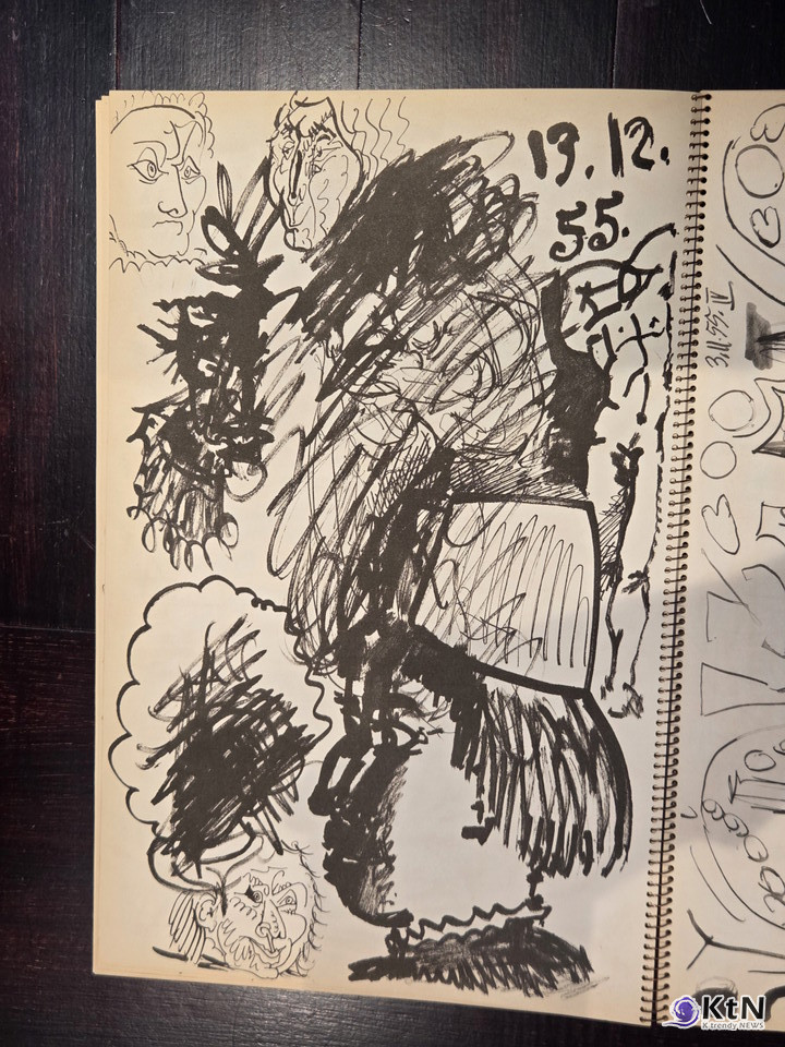 Picasso SKETCHBOOK 최초 공개 예정, 에스티에스그룹 & 꾸바아트센터. 사진=에스티에스그룹 & 꾸바아트센터, K trendy NEWS DB ⓒ케이 트렌디뉴스 무단전재 및 수집, 재배포금지