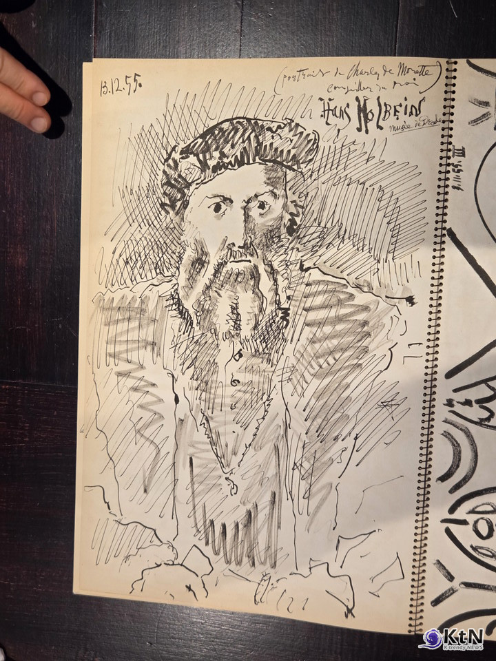 Picasso SKETCHBOOK 최초 공개 예정, 에스티에스그룹 & 꾸바아트센터. 사진=에스티에스그룹 & 꾸바아트센터, K trendy NEWS DB ⓒ케이 트렌디뉴스 무단전재 및 수집, 재배포금지