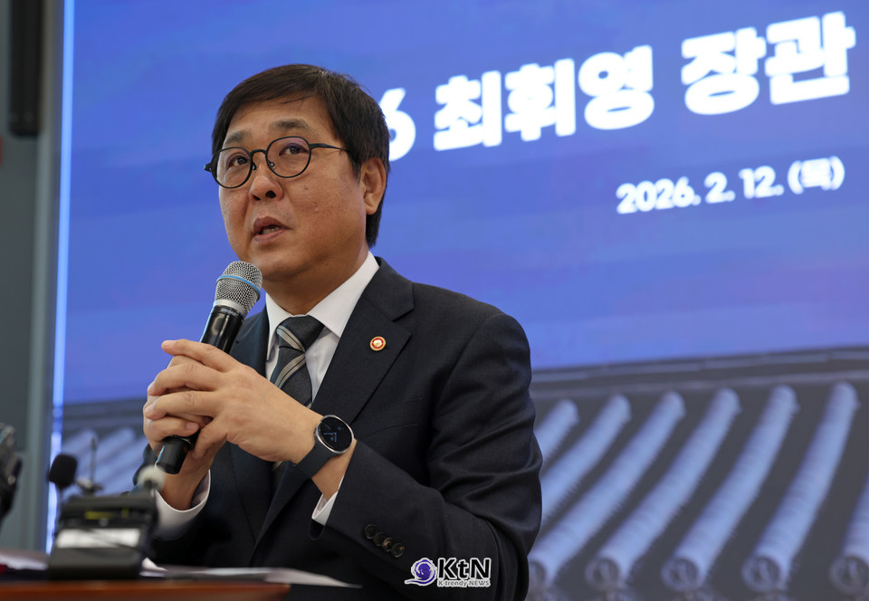 출입기자 간담회서 발언하는 최휘영 장관, "정책의 구체성 확보에 총력" /사진=문화체육관광부, K trendy NEWS ⓒ케이 트렌디뉴스 무단전재 및 수집, 재배포금지