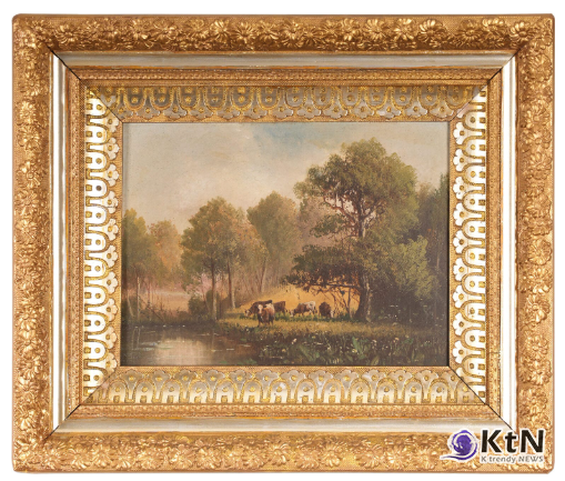 Landscape with Cows (19th Century) 사진=Noor Royal Gallery 홈페이지 갈무리, K trendy NEWS DB ⓒ케이 트렌디뉴스 무단전재 및 수집, 재배포금지