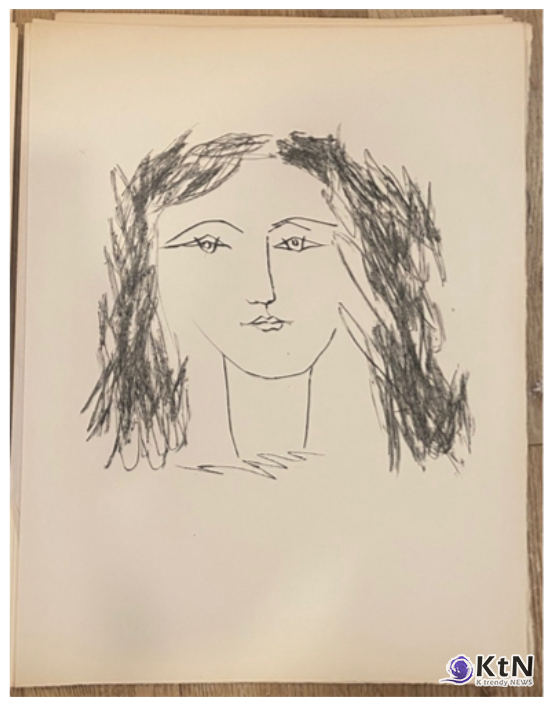 Pablo Picasso/ Vingt poèmes de Góngora: eight works, 1948/ 14.96 x 11.02 in. (38 x 28 cm.)/ Est. 10,000—15,000 USD/ Opening Bid 9,000 USD.  사진: Estate of the artist, Paris; acquired from the above by the present owner.